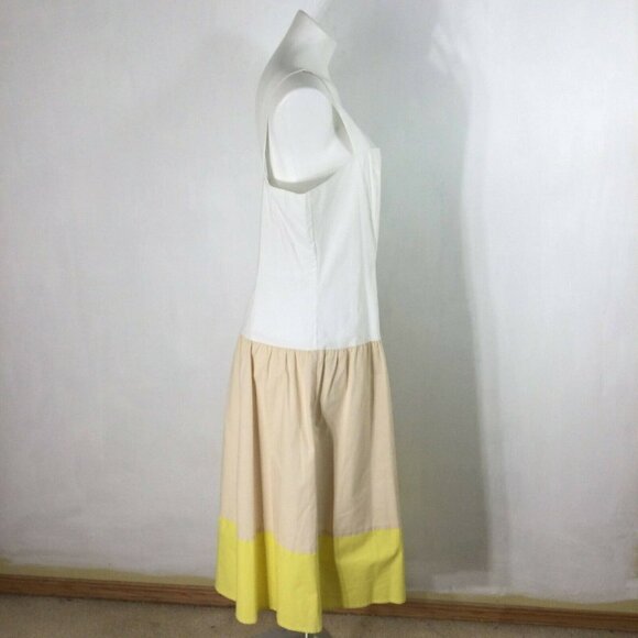 Cremieux Dress Anna Tiered Color Block Sleeveless - Picture 5 of 11